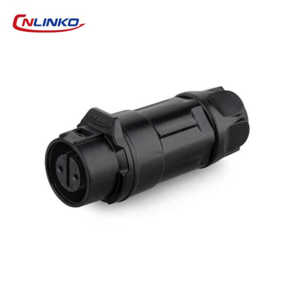 CONECTOR HEMBRA 2 PIN, M12, SERIE LP-12, IP67, CNLINKO