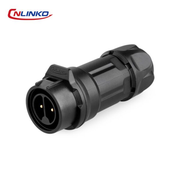 CONECTOR HEMBRA 2 PIN, M16, SERIE LP-16, IP67, CNLINKO