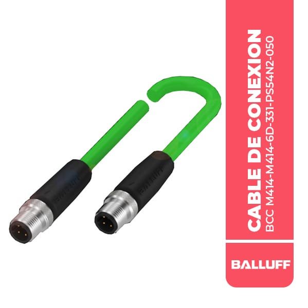 BCC0JFJ CABLE DE CONEXION (REMPLAZO DEL BCC04K2] ,BCC M414-M414-6D-331-PS54N2-050