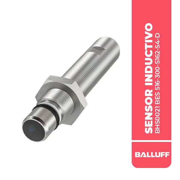 BHS0021 SENSOR INDUCTIVO BES 516-300-S162-S4-D