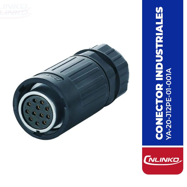 YA-20-J12PE-01-001A 12PIN FEMALE PLUG