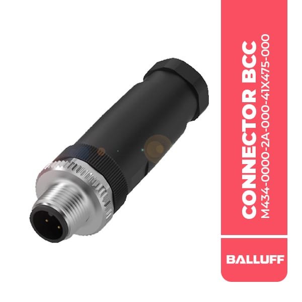BCC06M4 CONNECTOR BCC M434-0000-2A-000-41X475-000