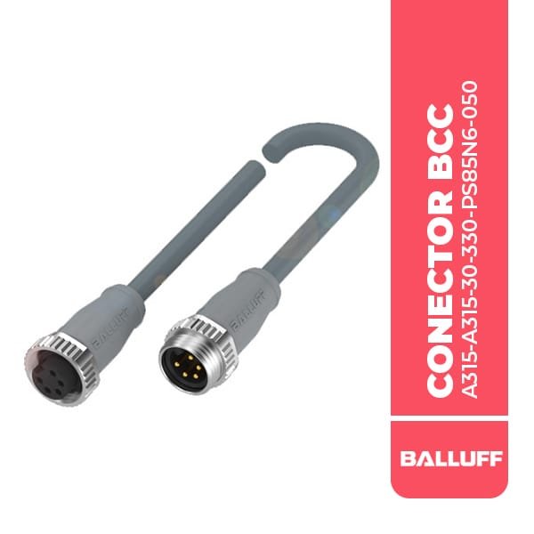 BCC08ZA CONECTOR BCC A315-A315-30-330-PS85N6-050