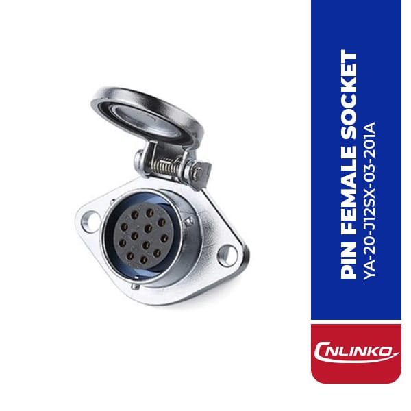 YA-20-J12SX-03-201A 12PIN FEMALE SOCKET