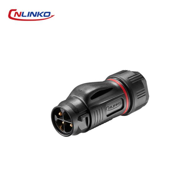BD-20-C04PE-02-001A BD-20 4PIN MALE PLUG PLASTIC