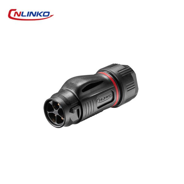 BD-20-C05PE-02-001A BD-20 5PIN MALE PLUG PLASTIC
