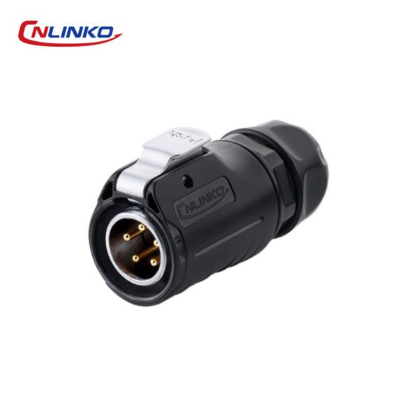 CNLK.LP-20-C05PE-01-022 CONECTOR MACHO 5 PIN, M20, SERIE LP-20, IP67