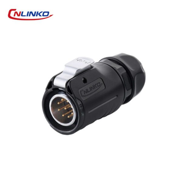LP-20-C09PE-01-022 CONECTOR MACHO 9 PIN, M20, SERIE LP-20, IP67
