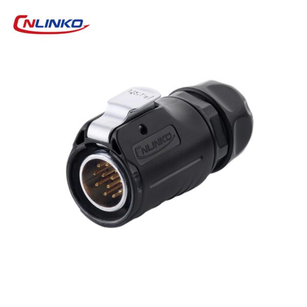 LP-20-C12PE-01-022 CONECTOR MACHO 12 PIN, M20, SERIE LP-20, IP67