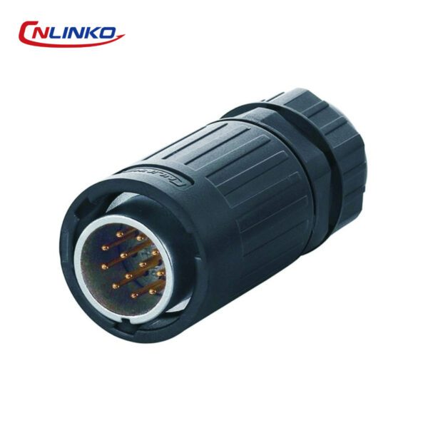 YA-20-C12PE-01-001A 12PIN MALE PLUG