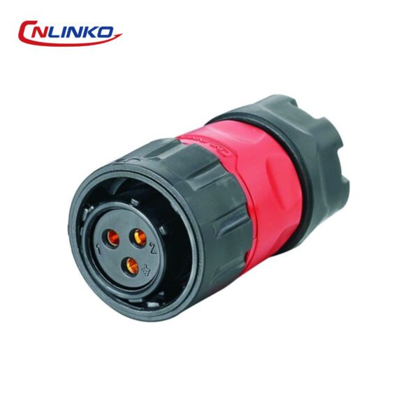 YM-20-J03PE-02-001A 3PIN FEMALE PLUG