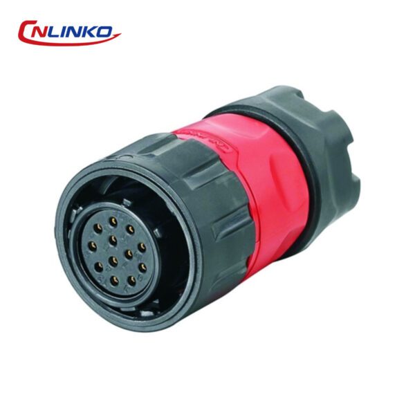 YM-20-J12PE-02-001A 12PIN FEMALE PLUG