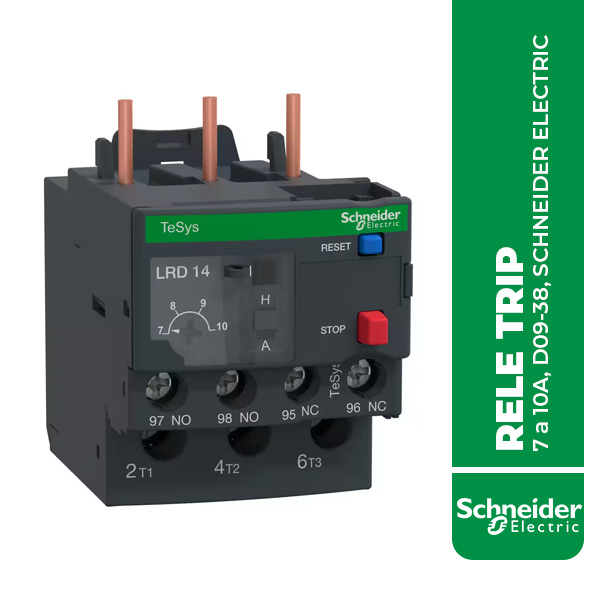 SE.LRD14 RELE TRIP. 7 a 10A, D09-38, SCHNEIDER ELECTRIC
