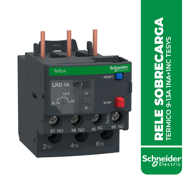 SE.LRD16 RELE SOBRECARGA TERMICO 9-13A 1NA+1NC TESYS