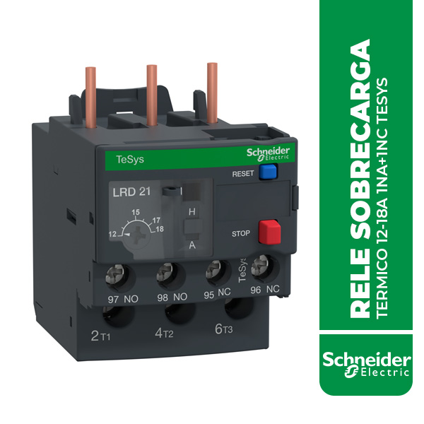 SE.LRD21 RELE SOBRECARGA TERMICO 12-18A 1NA+1NC TESYS