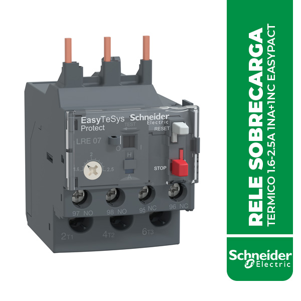 SE.LRE07 RELE SOBRECARGA TERMICO 1.6-2.5A 1NA+1NC EASYPACT