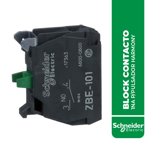 SE.ZBE101 BLOCK CONTACTO 1NA P/PULSADOR HARMONY