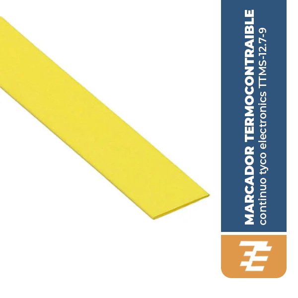 Marcador termocontraible continuo Tyco Electronics TTMS-12.7-9
