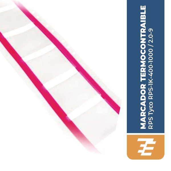 Marcador termocontraible RPS Tyco RPS-1K-400-1000 / 2.0-9