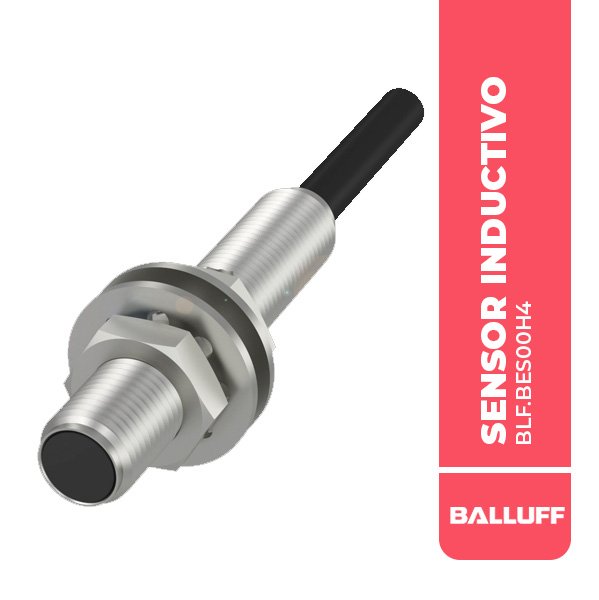 BLF.BES00H4 SENSOR INDUCTIVO, Ø5X27MM, ALCANCE 1.5MM, 5M, RASANTE, PNP NA, CABLE 5M PUR, 10-30VDC, IP67, BALLUFF