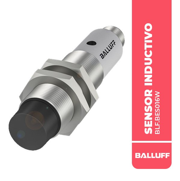 BLF.BES016W SENSOR INDUCTIVO, M18, Ø18x83MM, ALCANCE 16MM, CONECTOR M12 4P, N/RASANTE, PNP NA/NC, 80HZ, 10-55VDC, IP68, BALLUFF