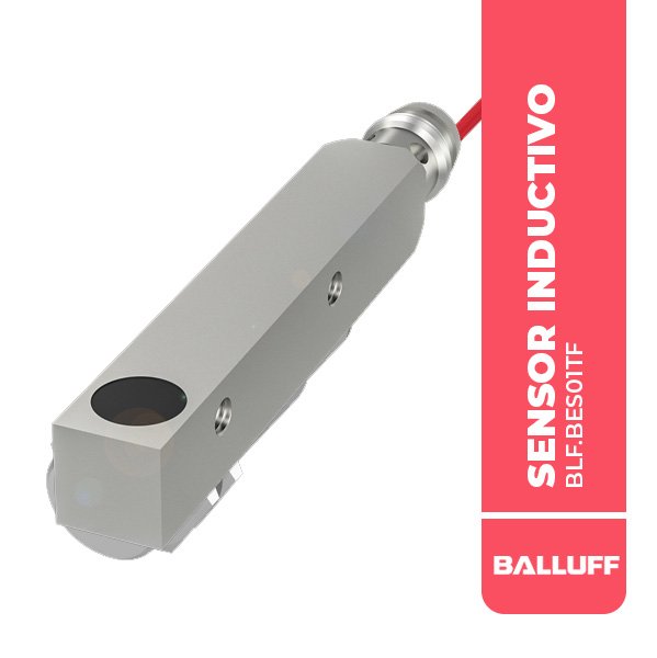 BLF.BES01TF SENSOR INDUCTIVO, 59x8x8MM, ALCANCE 2MM, PNP NC, CONECTOR M8 3P, 10-30VDC, BALLUFF