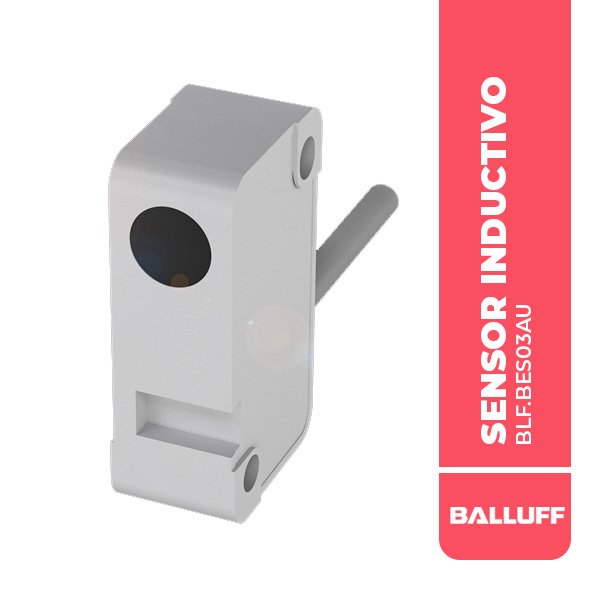 BLF.BES03AU SENSOR INDUCTIVO 30x10.5x16.5MM, ALCANCE 2MM, RASANTE, PNP-NA, CABLE 3M, 2500HZ, 10-30VDC, IP65, BALLUFF