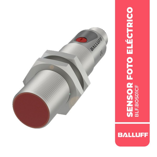 BLF.BOS01CF SENSOR FOTOELÉCTRICO DIFUSO BOS 18M-PA-RD20-S4, BALLUFF