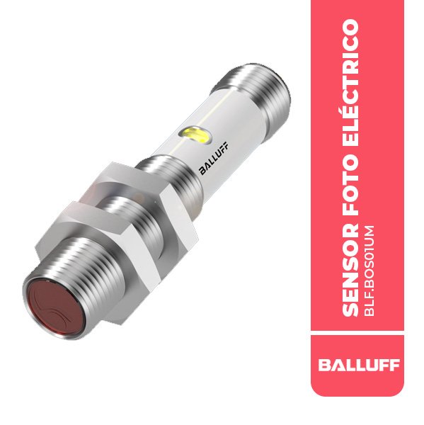 BLF.BOS01UM SENSOR FOTOELECTRICO BOS 12M-PA-RF10-S4, BALLUFF