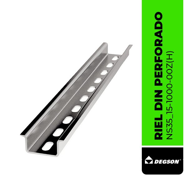 NS35_15-1000-00Z(H) RIEL DIN PERFORADO NS 35mmx15mmx1000mm
