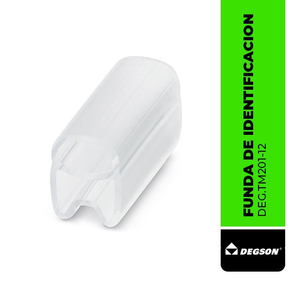 DEG.TM201-12 FUNDA DE IDENTIFICACION TM201 12MM, Ø1.5-2.5 MM / SECCION 0.25-1.5 mm², DEGSON