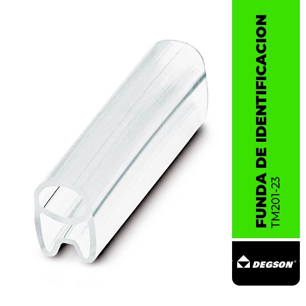 TM201-23 FUNDA DE IDENTIFICACION TM201 23MM, Ø1.5-2.5 MM / SECCION 0.25-1.5 mm², DEGSON