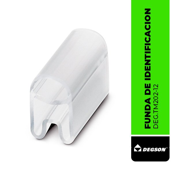 TM202-12 FUNDA DE IDENTIFICACION TM202 12MM, Ø2-4 MM / SECCION 0.5–2.5 mm², DEGSON