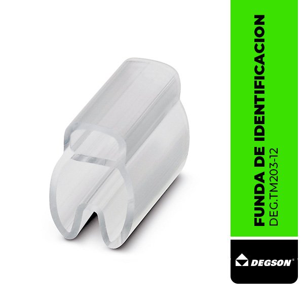 DEG.TM203-12 FUNDA DE IDENTIFICACION TM203 12MM, Ø4-7 MM / SECCION 2.5–10 mm², DEGSON