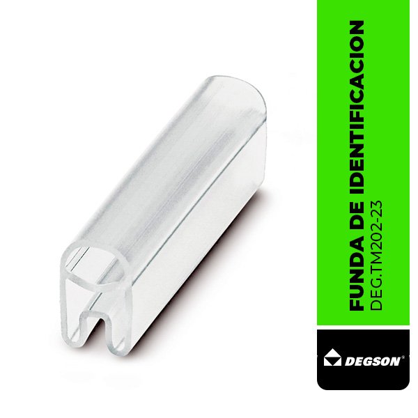 DEG.TM202-23 FUNDA DE IDENTIFICACION TM202 23MM, Ø2-4 MM / SECCION 0.5–2.5 mm², DEGSON