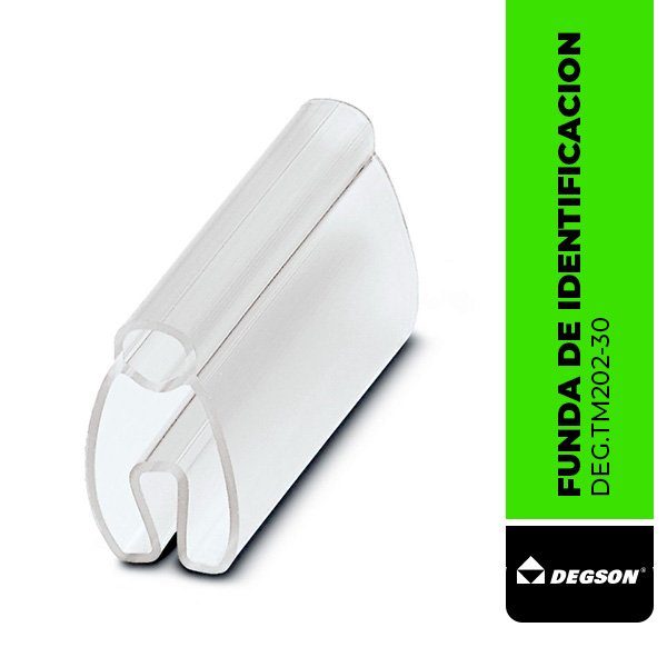 DEG.TM202-30 FUNDA DE IDENTIFICACION TM202 30MM, Ø2-4 MM / SECCION 0.5–2.5 mm², DEGSON