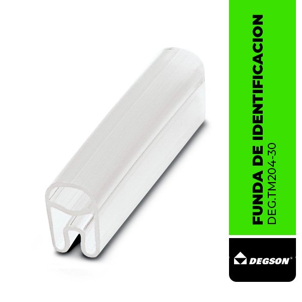 DEG.TM204-30 FUNDA DE IDENTIFICACION TM204 30MM, Ø5-8 MM / SECCION 6–16 mm², DEGSON