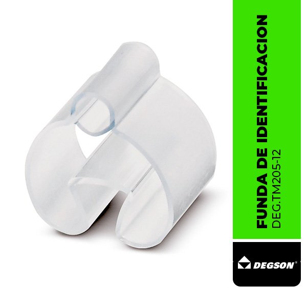 DEG.TM205-30 FUNDA DE IDENTIFICACION TM205 30MM, Ø10-14 MM / SECCION 16–35 mm², DEGSON