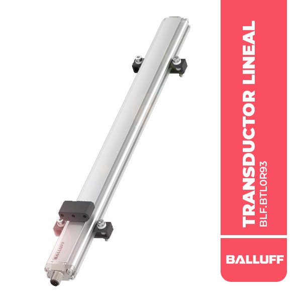 BLF.BTL0R93 TRANSDUCTOR LINEAL DE PERFIL, CONECTOR M12 8P, SALIDA DE CORRIENTE ANALOGICA 4-20MA, RANGO 150MM, IP67, BALLUFF