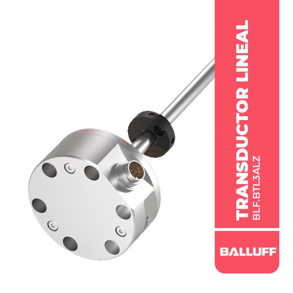 BLF.BTL3ALZ TRANSDUCTOR DE DESPLAZAMIENTO LINEAL BTL7-E500-M0200-K8-SR115, BALLUFF