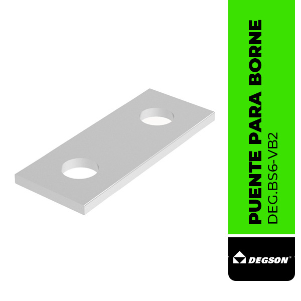 PUENTE BS6-VB2, PARA BORNE BS6, 2 POLOS, DEGSON