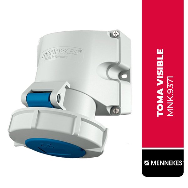 TOMA VISIBLE 32AMP 3P+T